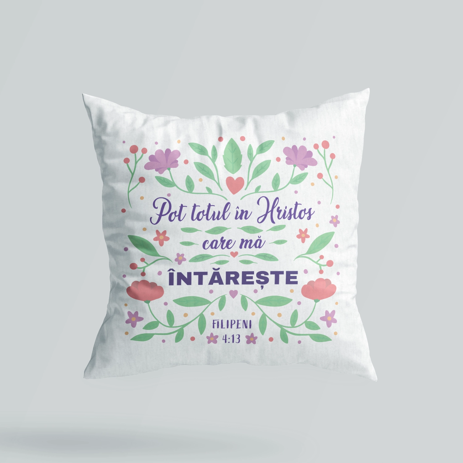 Perna cadou crestin cu verset din Biblie - Filipeni 4:13